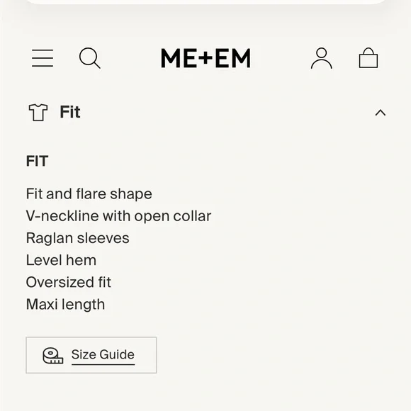 ME+EM fit and flare dress, US Size 8 - Picture 15 of 15